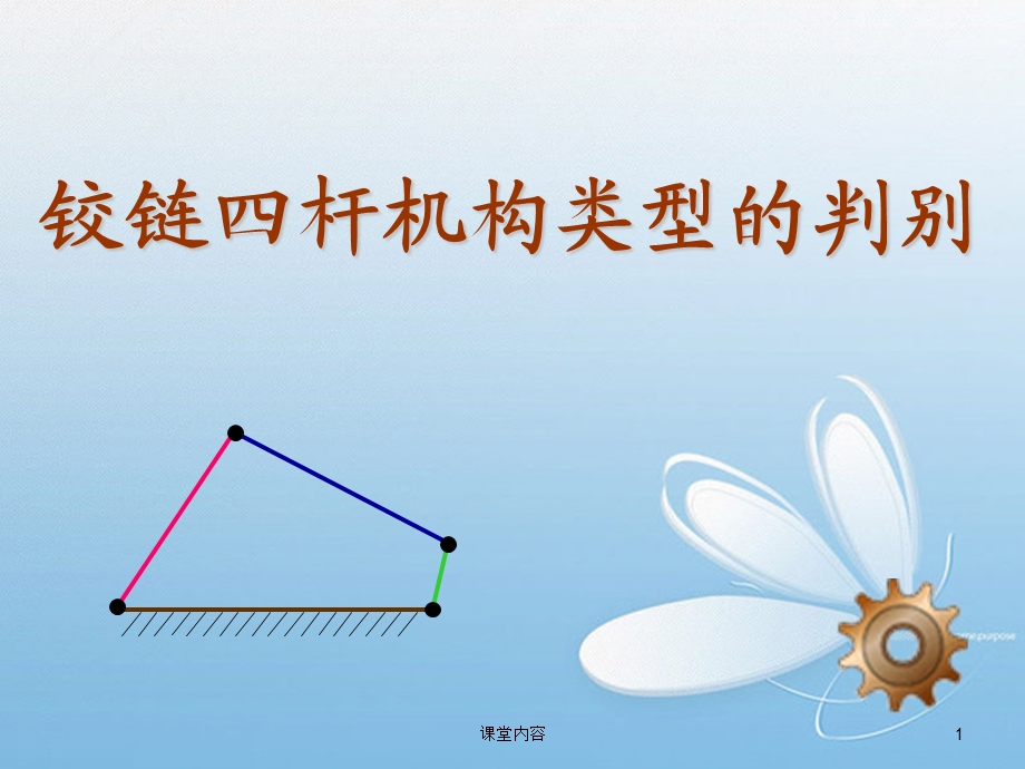 铰链四杆机构类型的判别优质课类课件.ppt_第1页