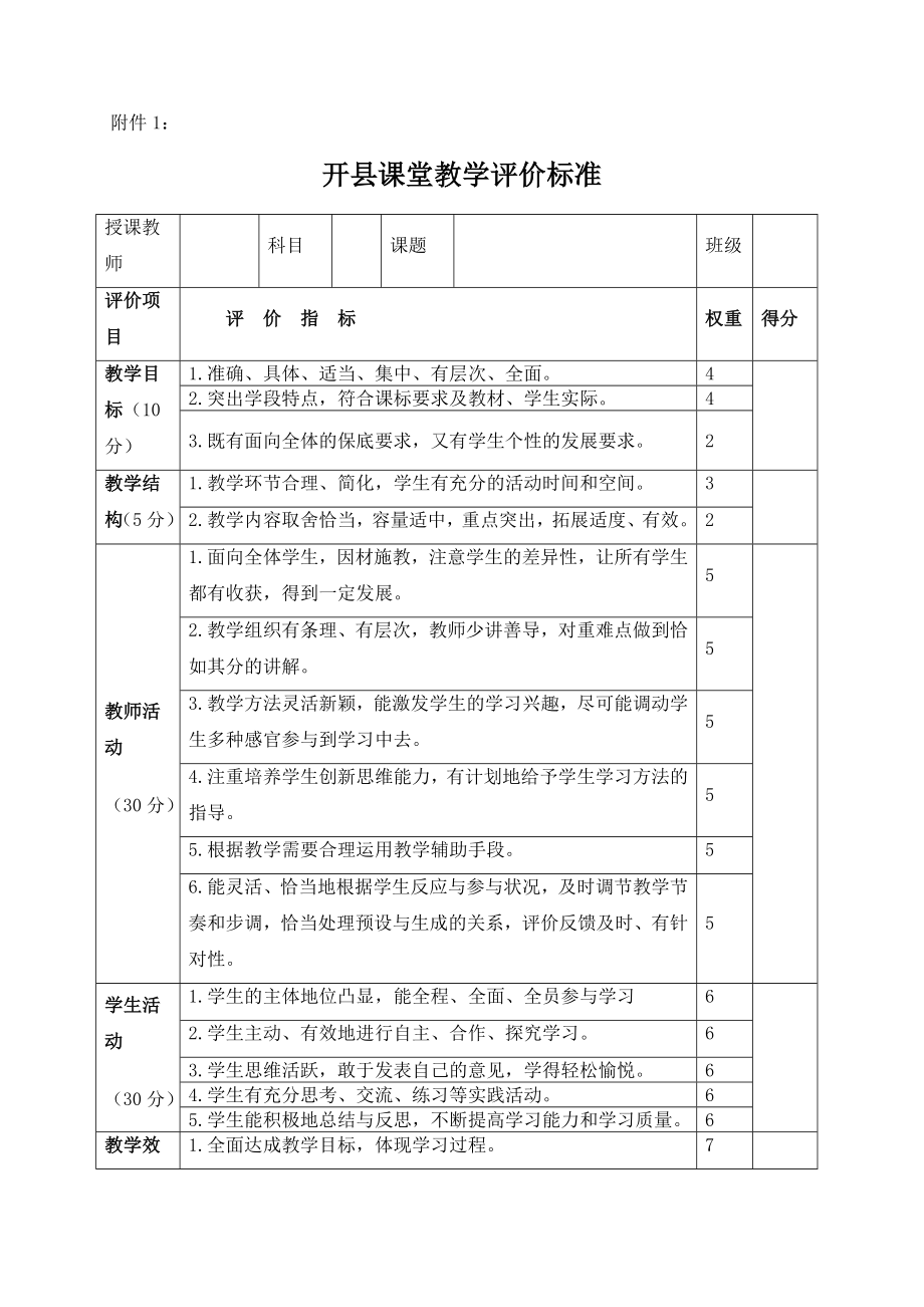 小学卓越课堂比赛优秀先手选拔赛活动方案.doc_第3页