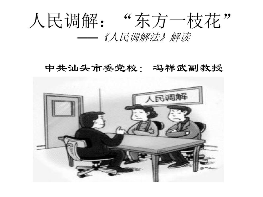 人民调解东方一枝花《人民调解法》解读课件.ppt_第2页