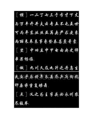 常用2500字行楷习字帖 钢笔毛笔字贴模板欣赏 楷书行书草书字典.doc