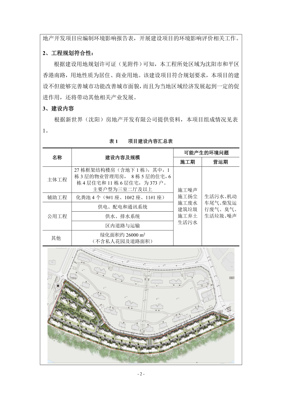 环境影响评价报告公示：和平新世界花园住宅二E建设[点击这里打开或下载]Cop环评报告.doc_第2页