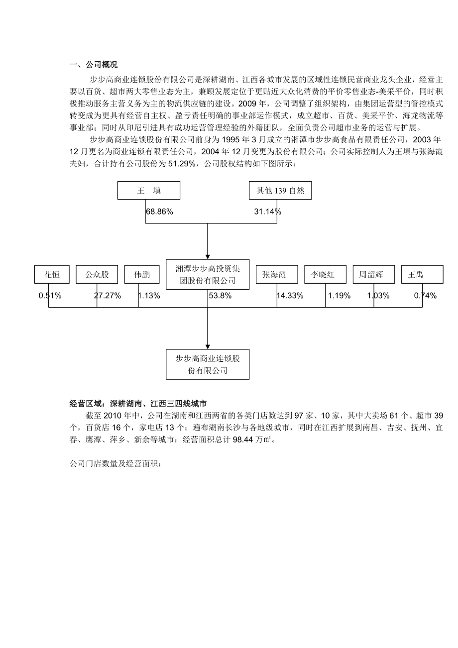 朝阳投资步步高002251深耕湖南、江西的区域零售龙头100903.doc_第3页