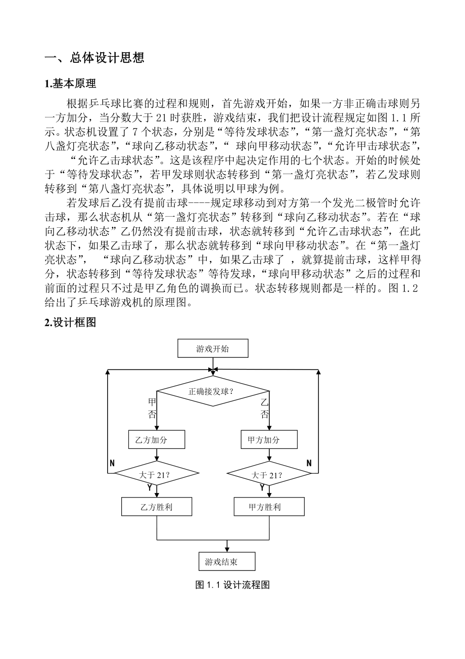 EDA技术课程设计乒乓球比赛游戏机.doc_第3页