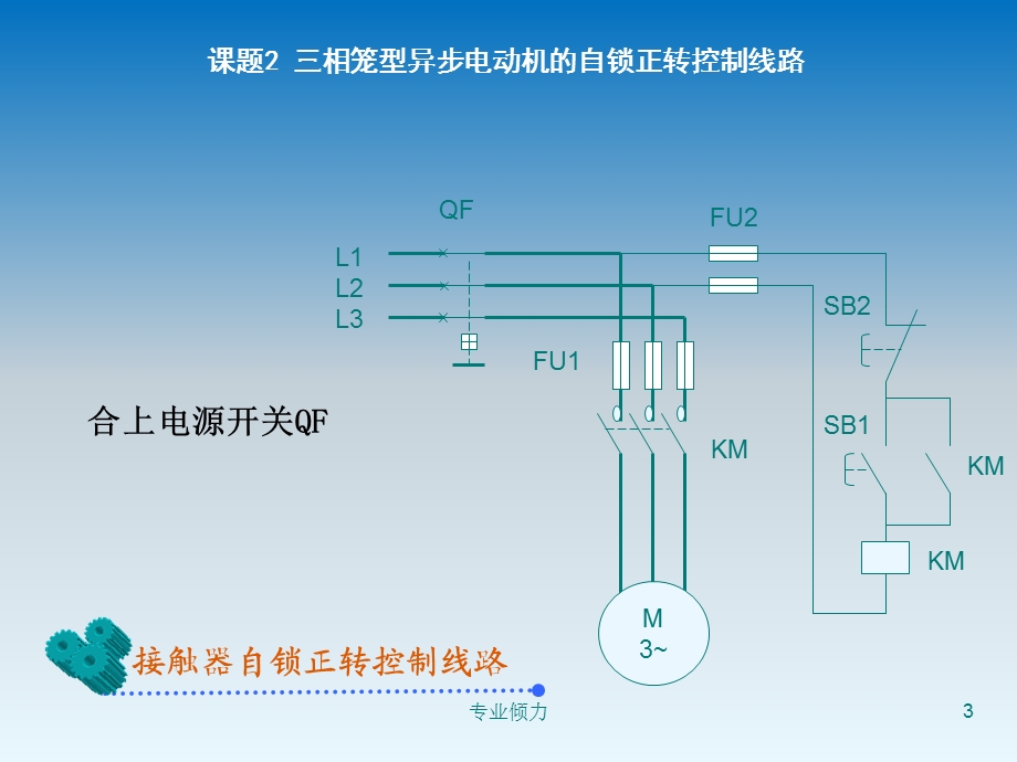 课题2三相笼型异步电动机的自锁正转控制线路课件.ppt_第3页