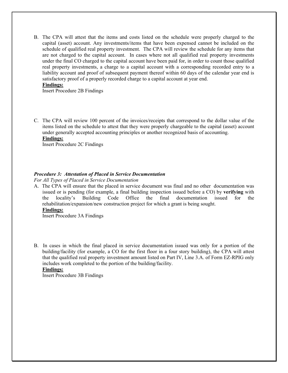 Report of Independent Accountant on Applying the Enterprise Zone.doc_第3页