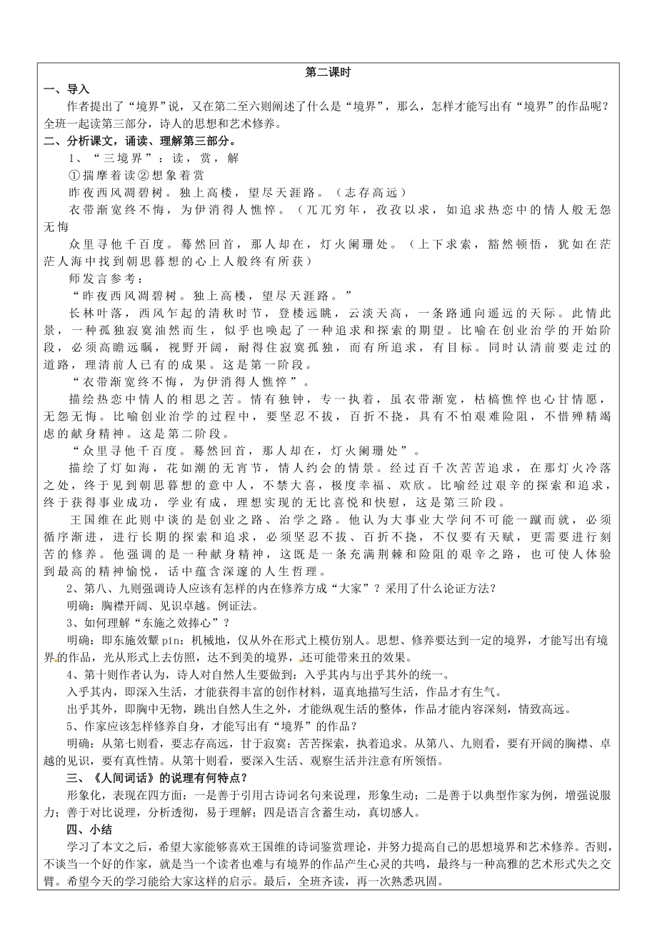 四川省邻水县坛同中学高二语文《人间词话十则》教案1.doc_第3页