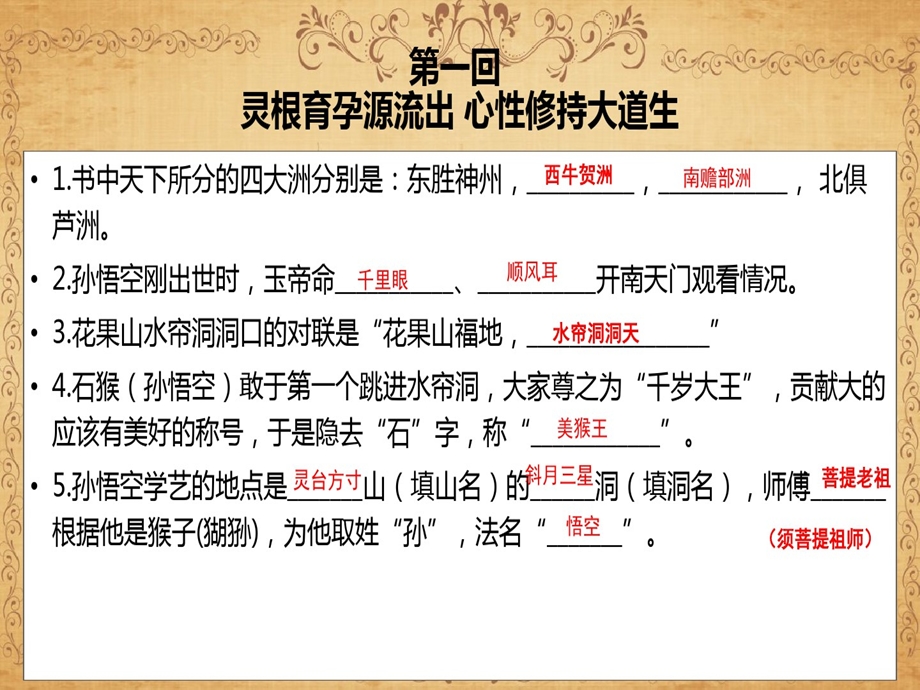 人教部编版语文西游记章回名著导读课件.ppt_第2页