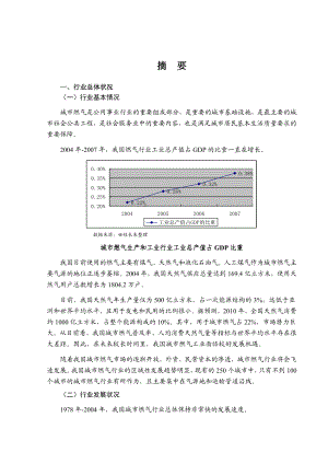 c城市燃气行业风险分析报告.doc