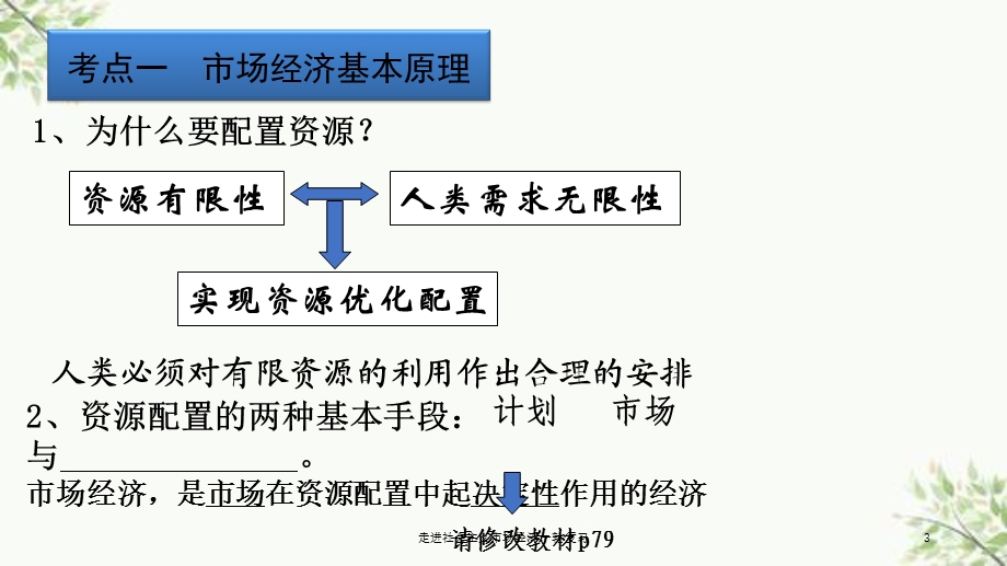 走进社会主义市场经济一轮复习ppt课件.ppt_第3页