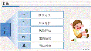 跌倒原因分析汇报及预防措施课件.pptx