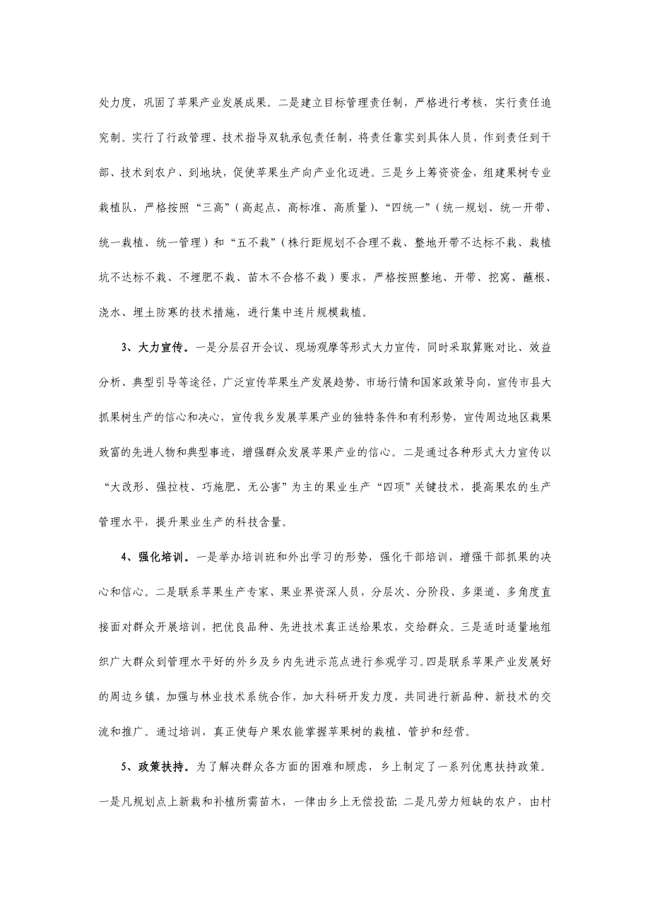 [论文设计]关于米桥乡苹果产业发展情况的调查报告.doc_第3页