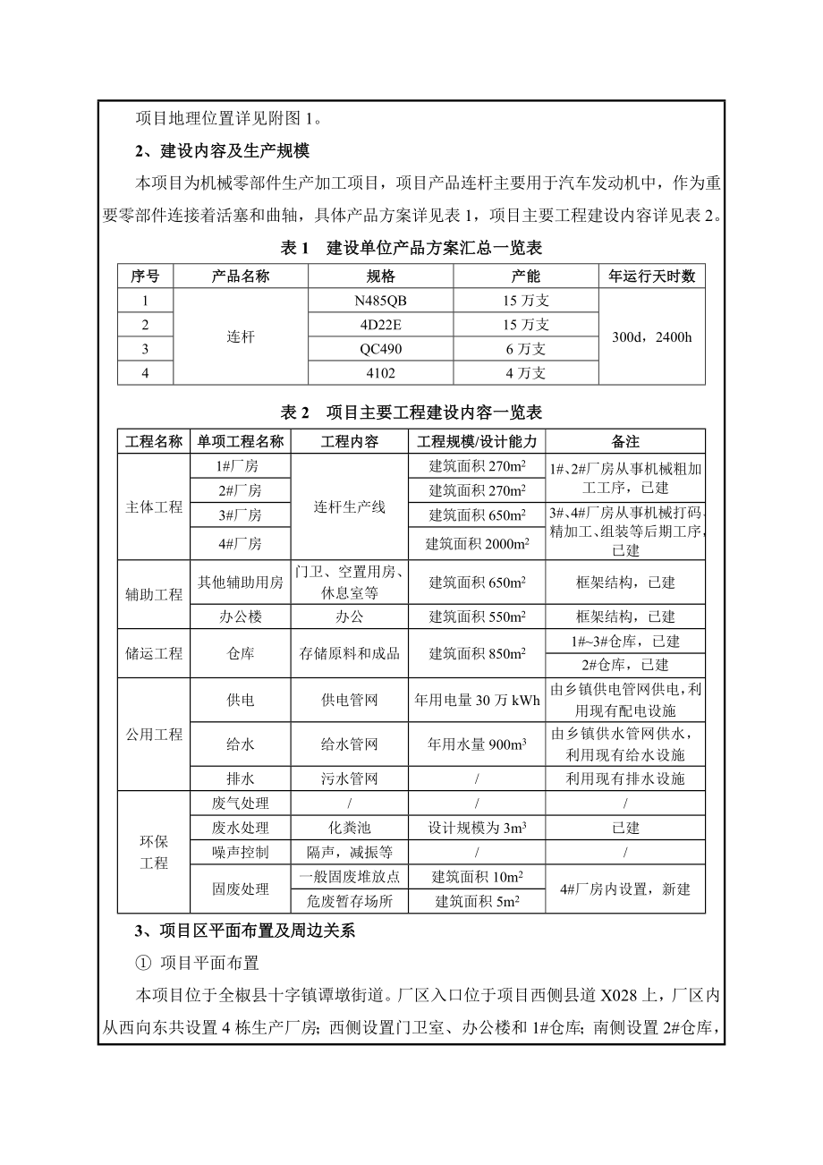 环境影响评价报告公示：鑫隆机械机械零部件生加工环境影响报告表环评报告.doc_第3页