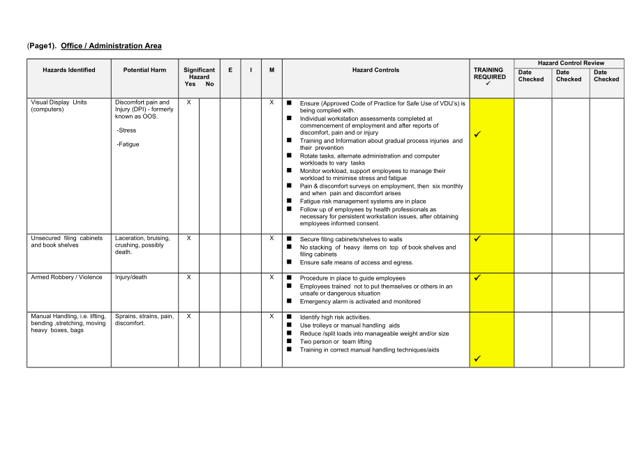 Sample Hazard RegisterCivil Aviation Authority of New Zealand.doc_第3页