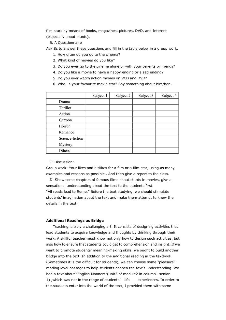 “Mind the gap” building bridges between students readers and texts.doc_第2页