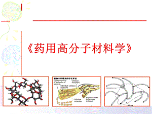 第1章 绪论 药用高分子材料_课件.ppt