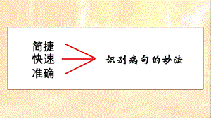 高三一轮复习高三语文《病句快速识别语病》-课件.ppt