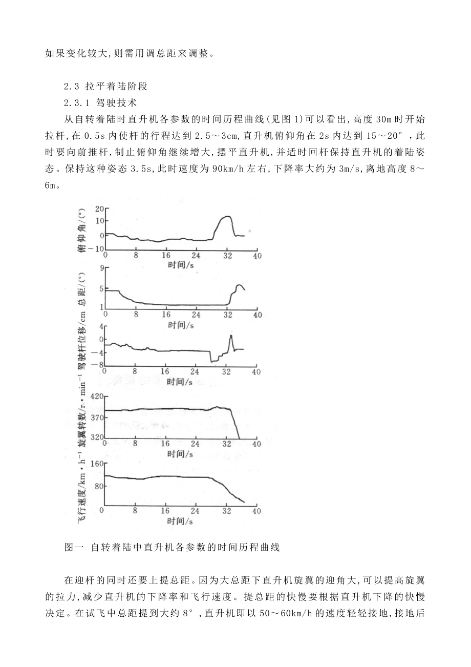 Z11型直升机自转着陆试飞技术研究.doc_第3页