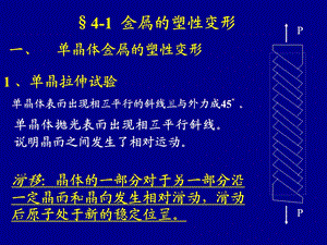 第四章-金属的塑性变形和再结晶课件.ppt