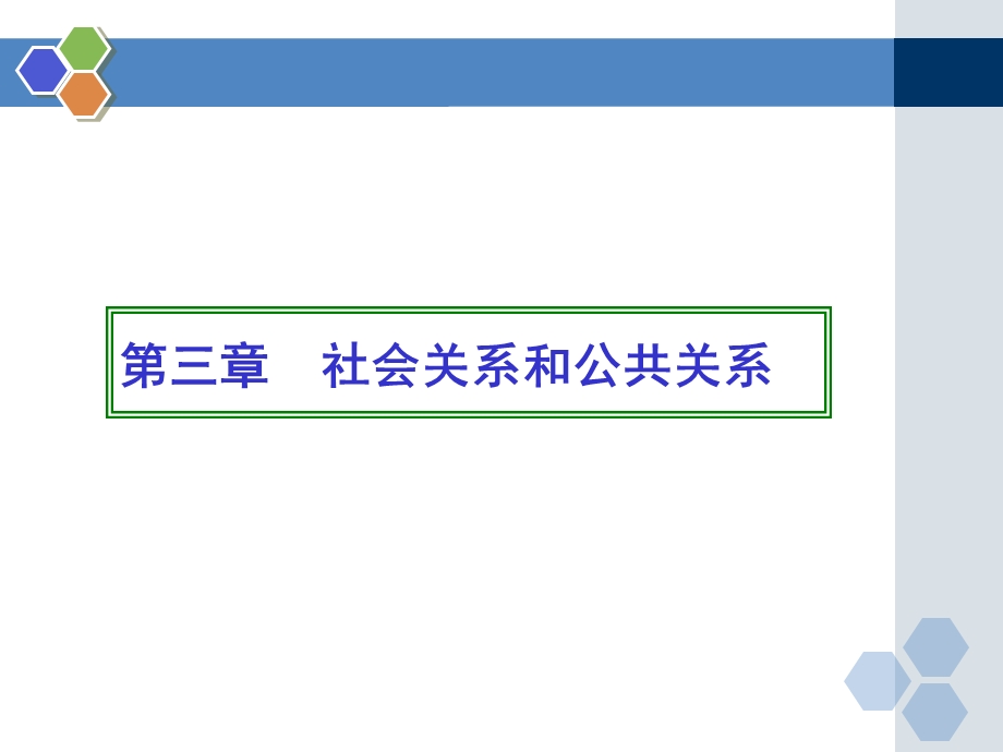 第三章_社会关系和公共关系精品课件.pptx_第1页