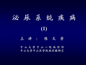 本科泌尿系统疾病2016 课件.ppt