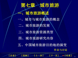 第七章城市旅游课件.ppt