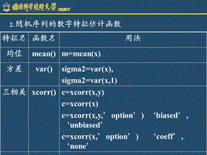 第十讲功率谱估计随机过程的线性变换课件.ppt