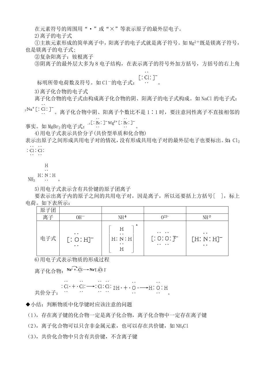 必修化学键化学反应与能量知识点总结.doc_第3页