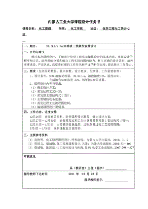 化学工程与工艺专业毕业论文06919.doc