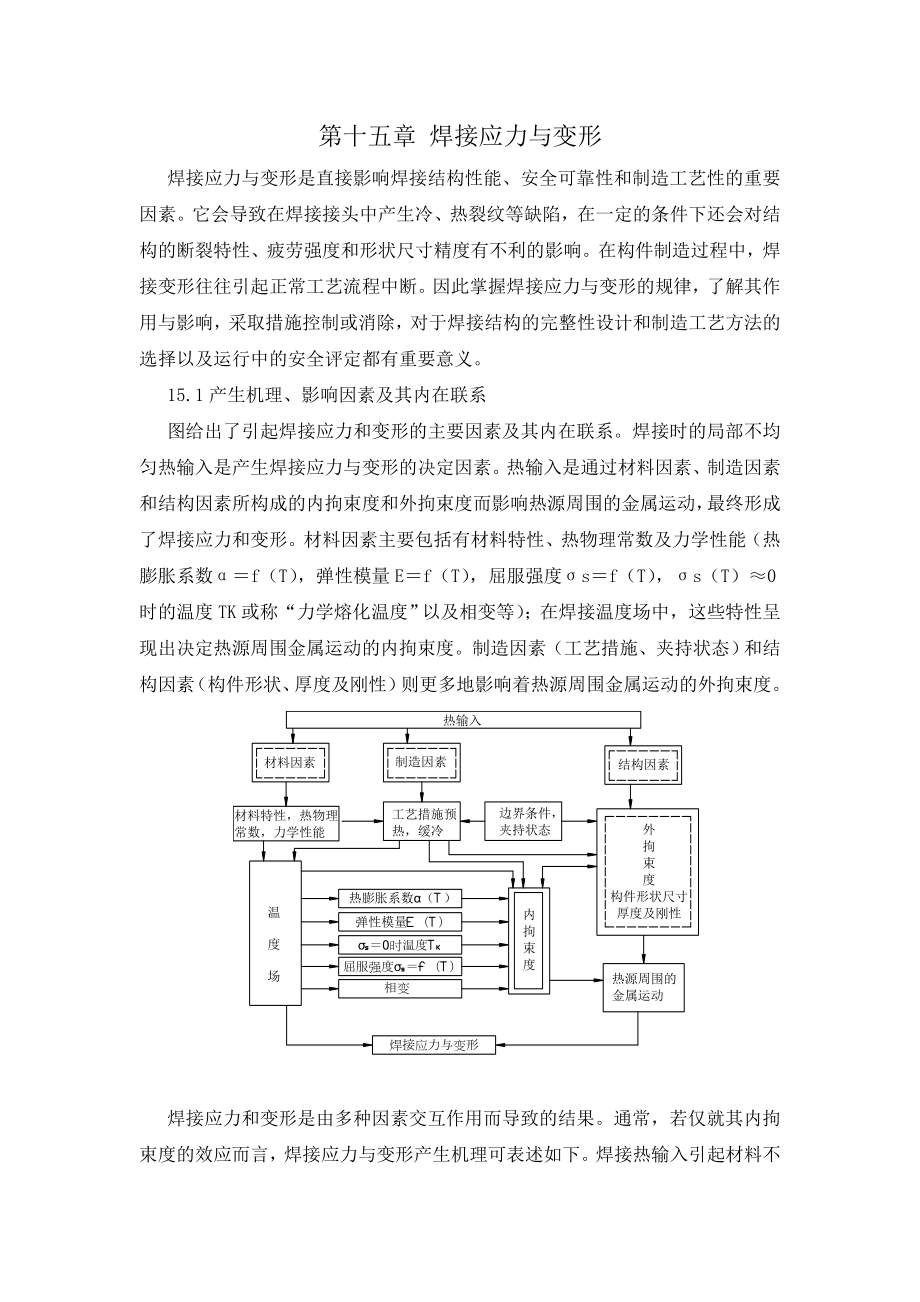 第15章-焊接应力及变形剖析.doc_第1页