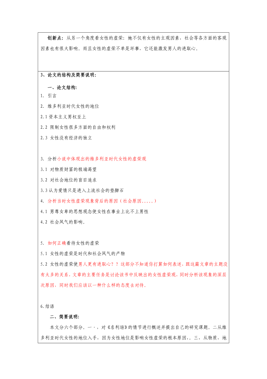 外语系毕业论文开题报告.doc_第3页