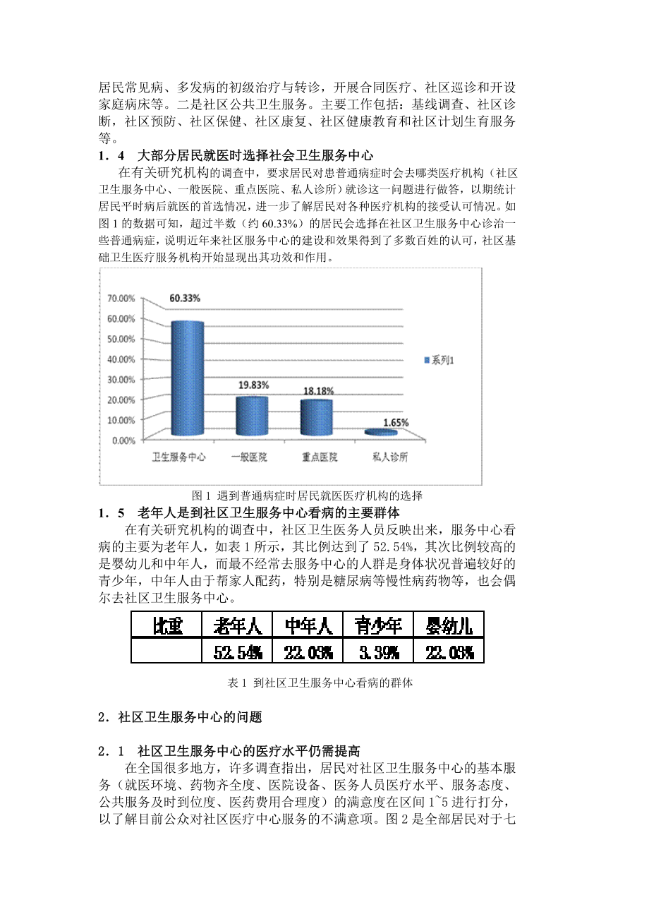 社区卫生服务中心的现状, 问题及对策分析.doc_第2页