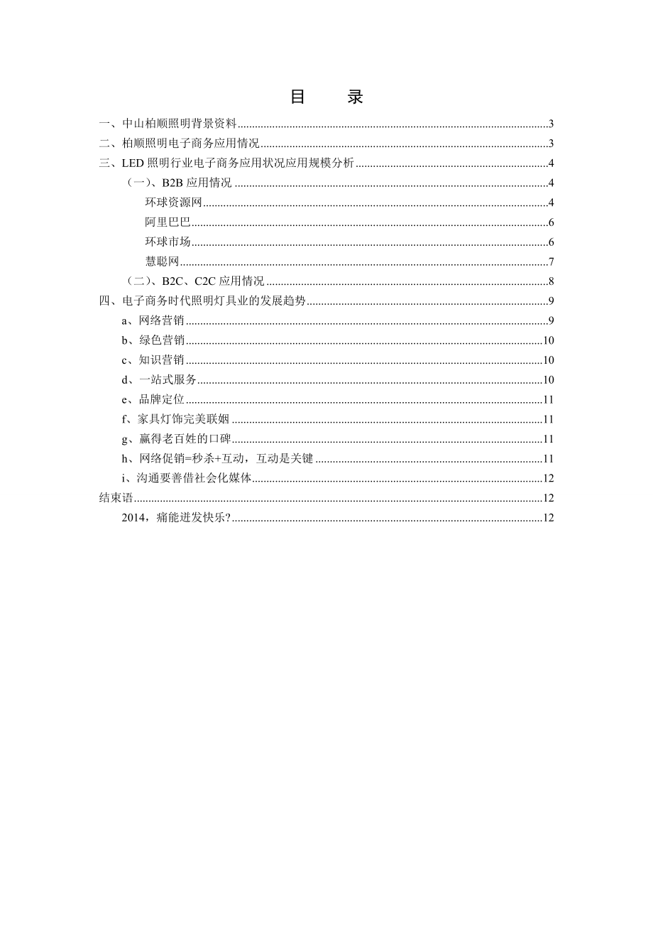 中山柏顺照明及其行业电子商务应用情况剖析毕业论文.doc_第2页