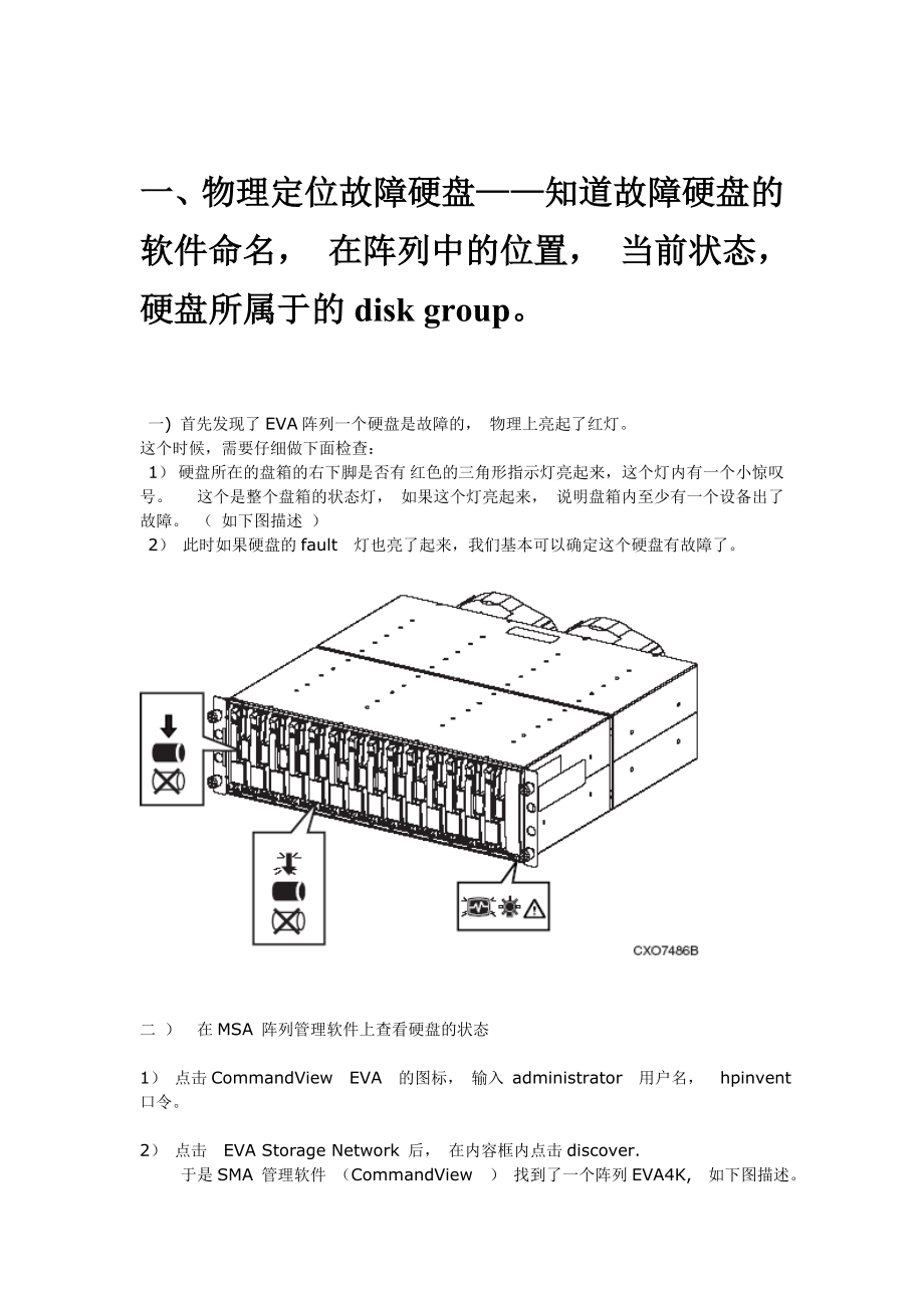 更换EVA阵列内故障硬盘的操作流程v1全解.doc_第2页