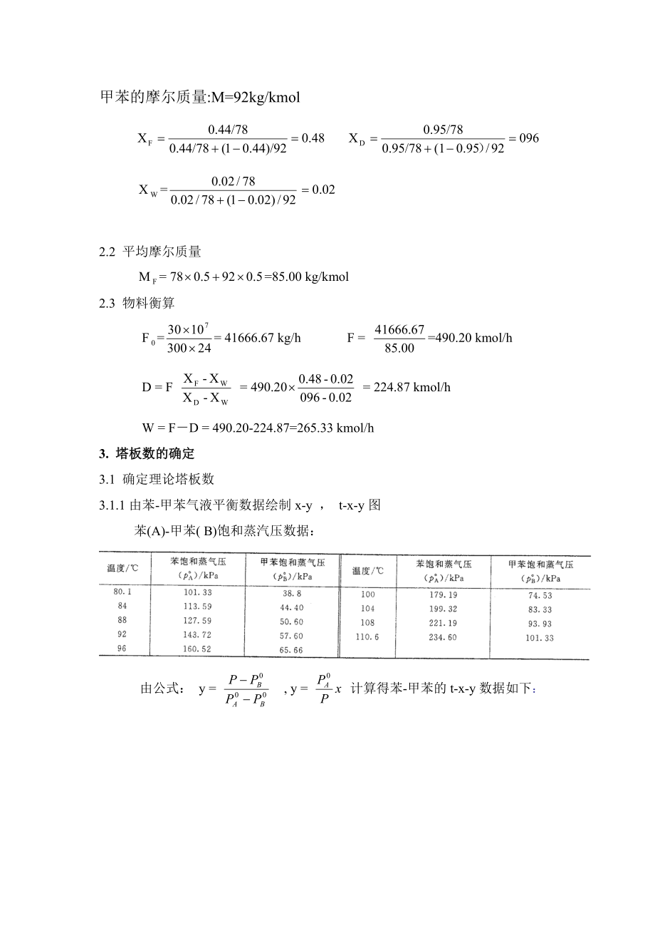 575203353毕业设计（论文）产11万吨乙苯精馏塔工艺设计.doc_第3页