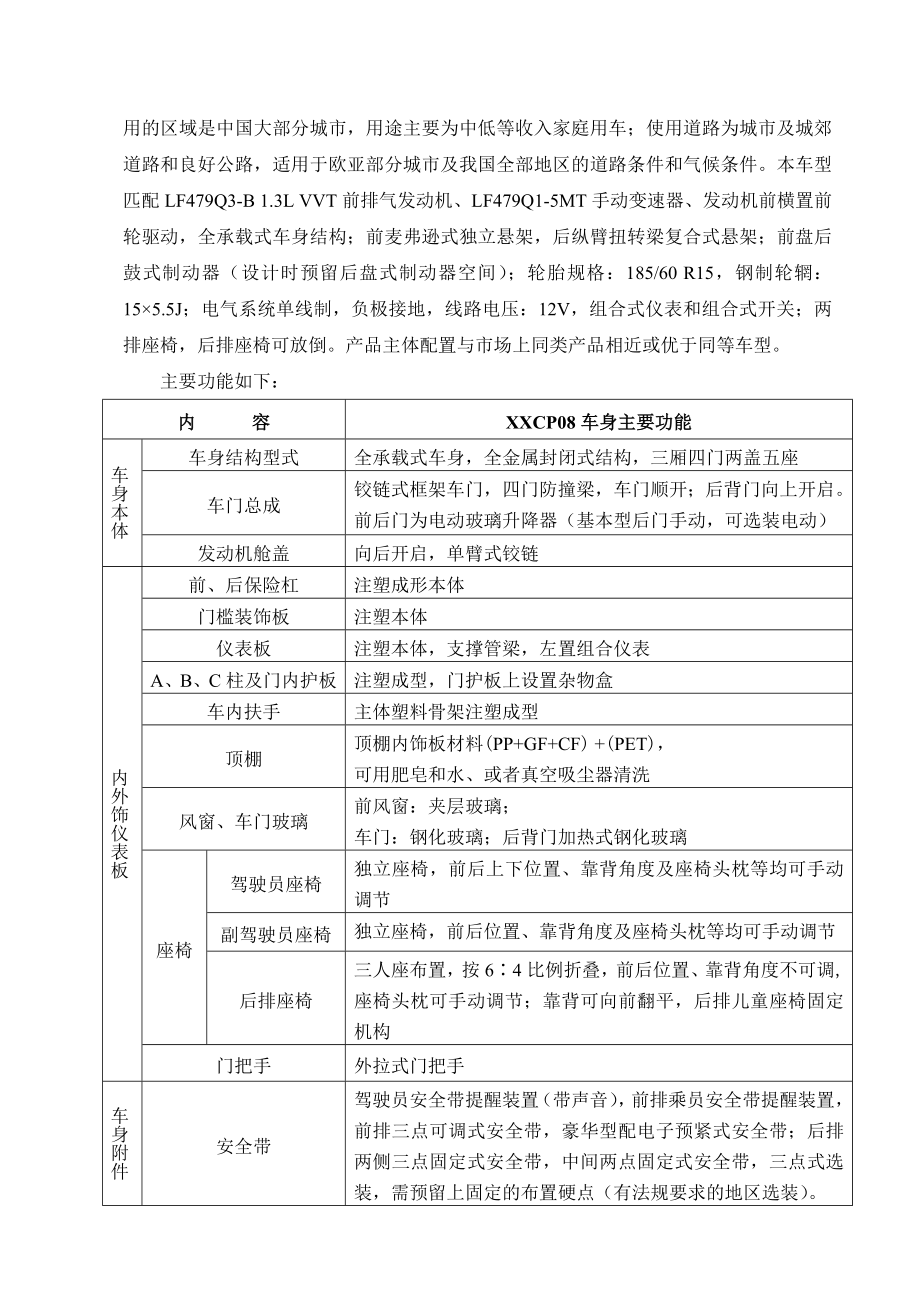 某车身总布置报告剖析.doc_第3页