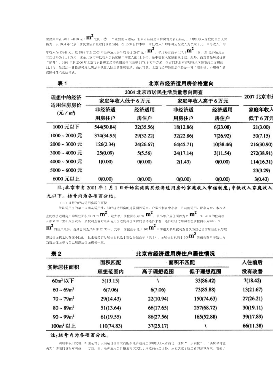 经济适用房住户满意度及其影响因素分析.doc_第3页