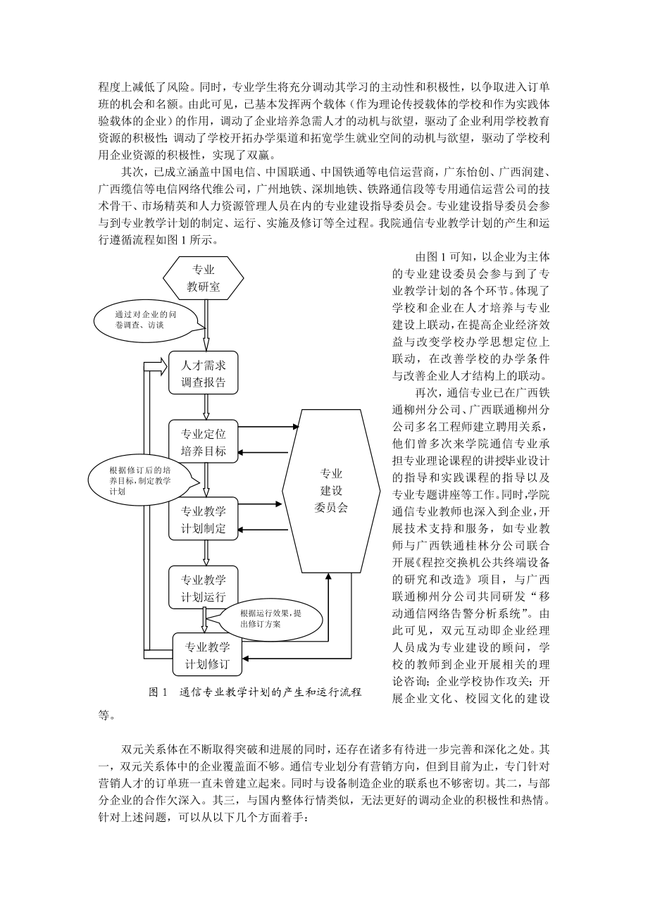 通信专业工学结合人才培养模式的探讨.doc_第3页