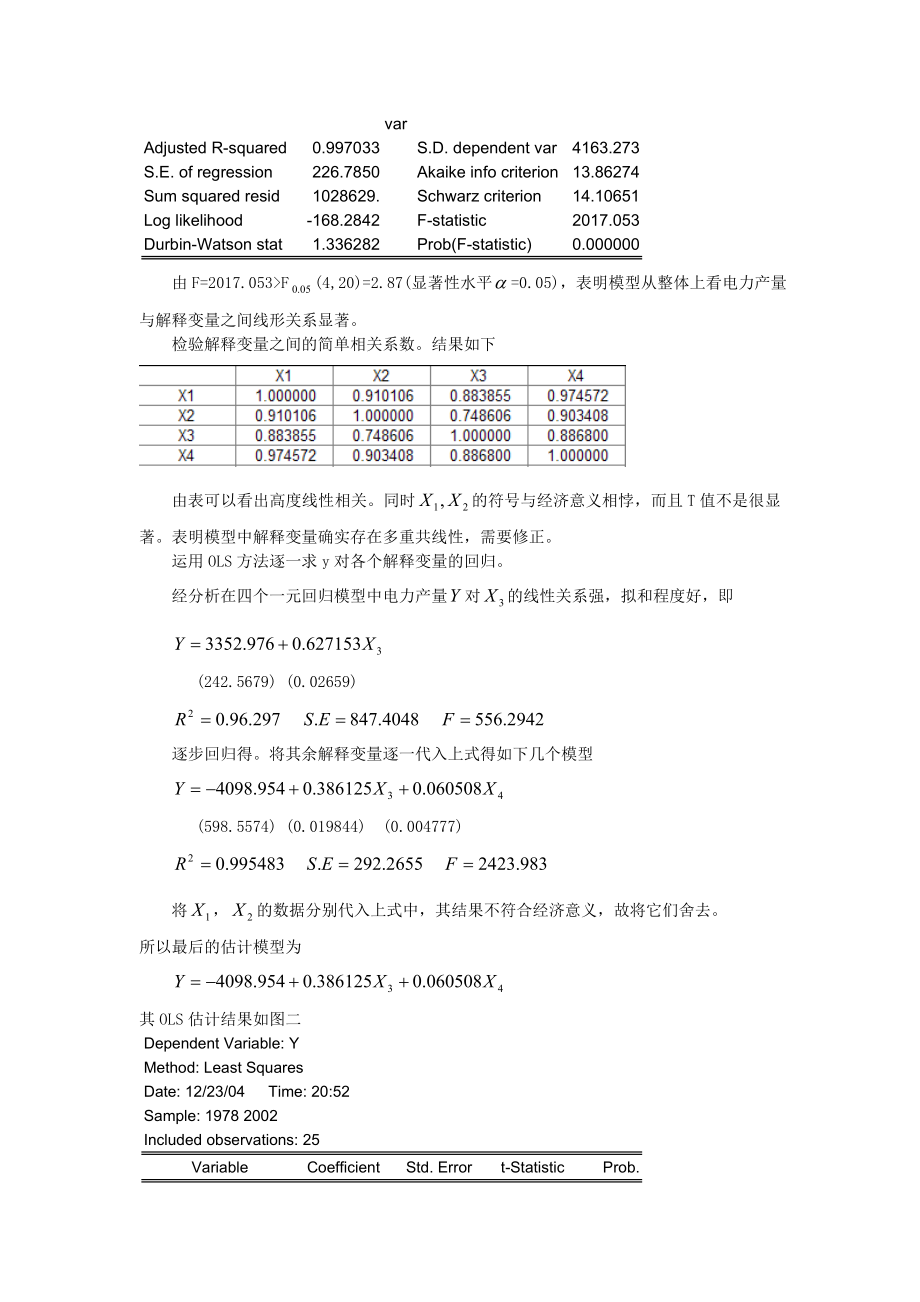 影响我国电力产量的因素分析.doc_第3页