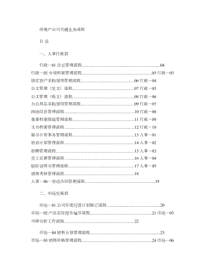 房地产公司全套业务流程图解析.doc