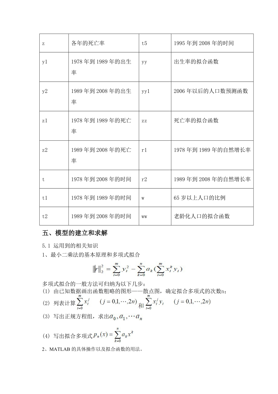 中国人口政策问题—数学建模论文.doc_第3页