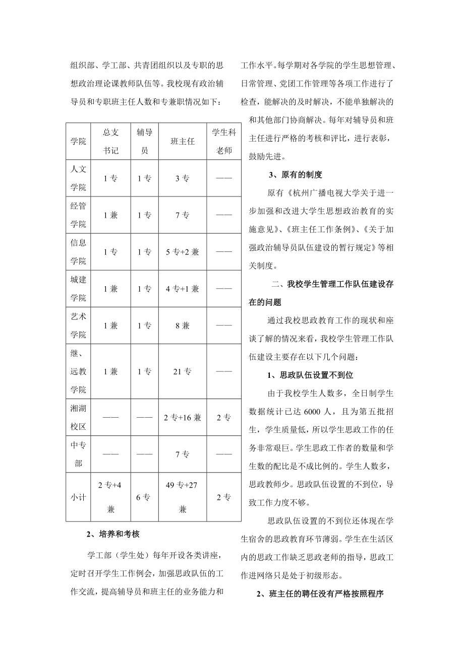 毕业论文（设计）专兼职学生思政工作队伍建设初探.doc_第2页