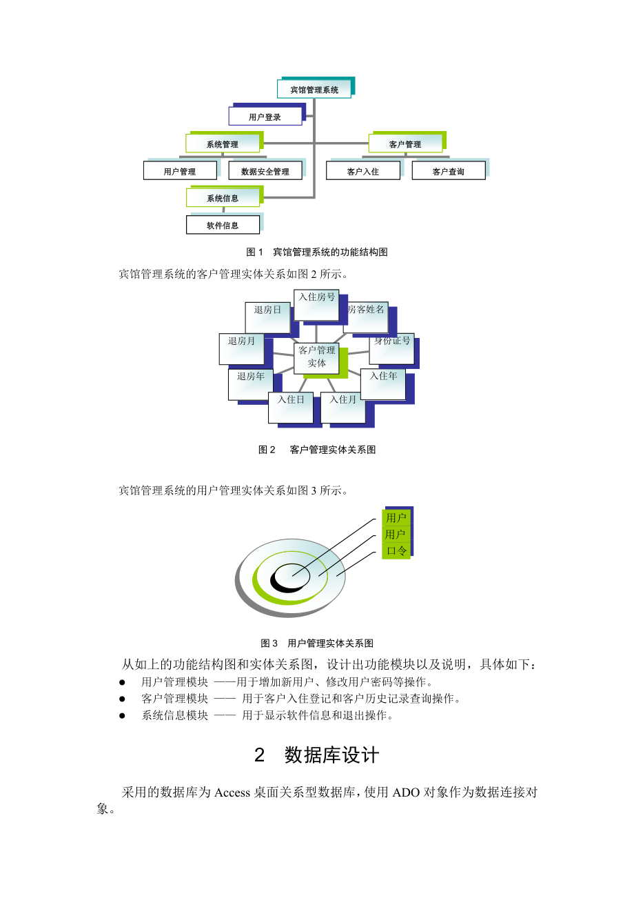 宾馆管理信息系统毕业论文.doc_第2页