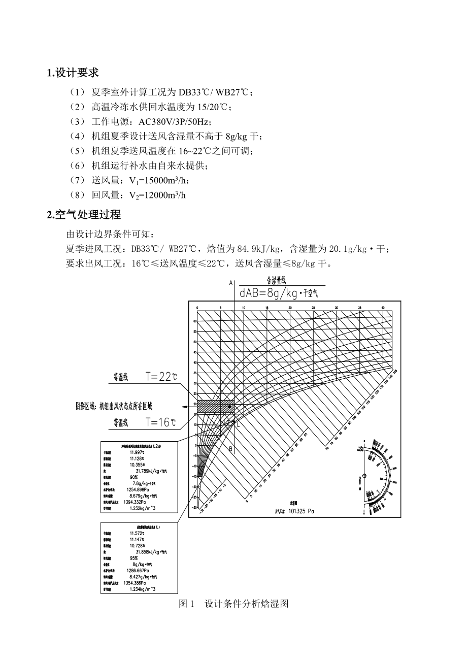 双源型全新风除湿机风量设计报告书（蒸发冷凝Ra改）.doc_第3页