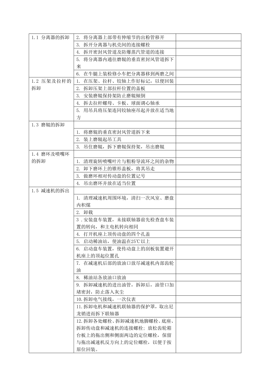 磨煤机检修规程讲解.doc_第3页