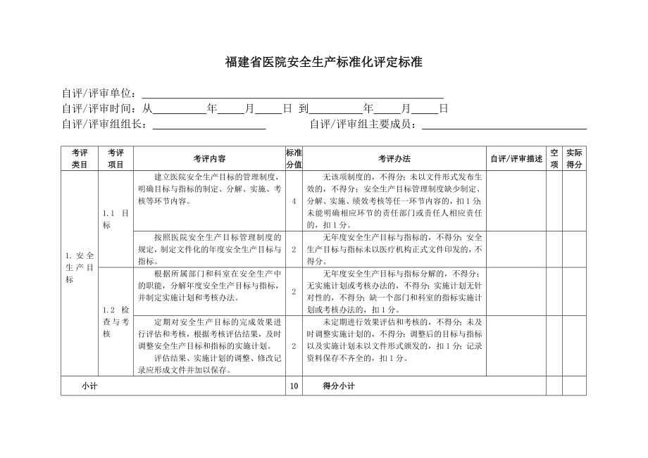 福建省医院安全生产标准化评定标准要点.doc_第3页