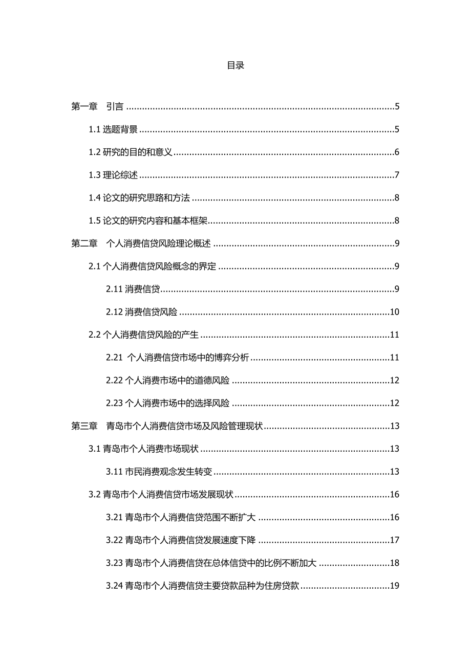 个人消费信贷市场现状及风险对策研究硕士论文.doc_第3页