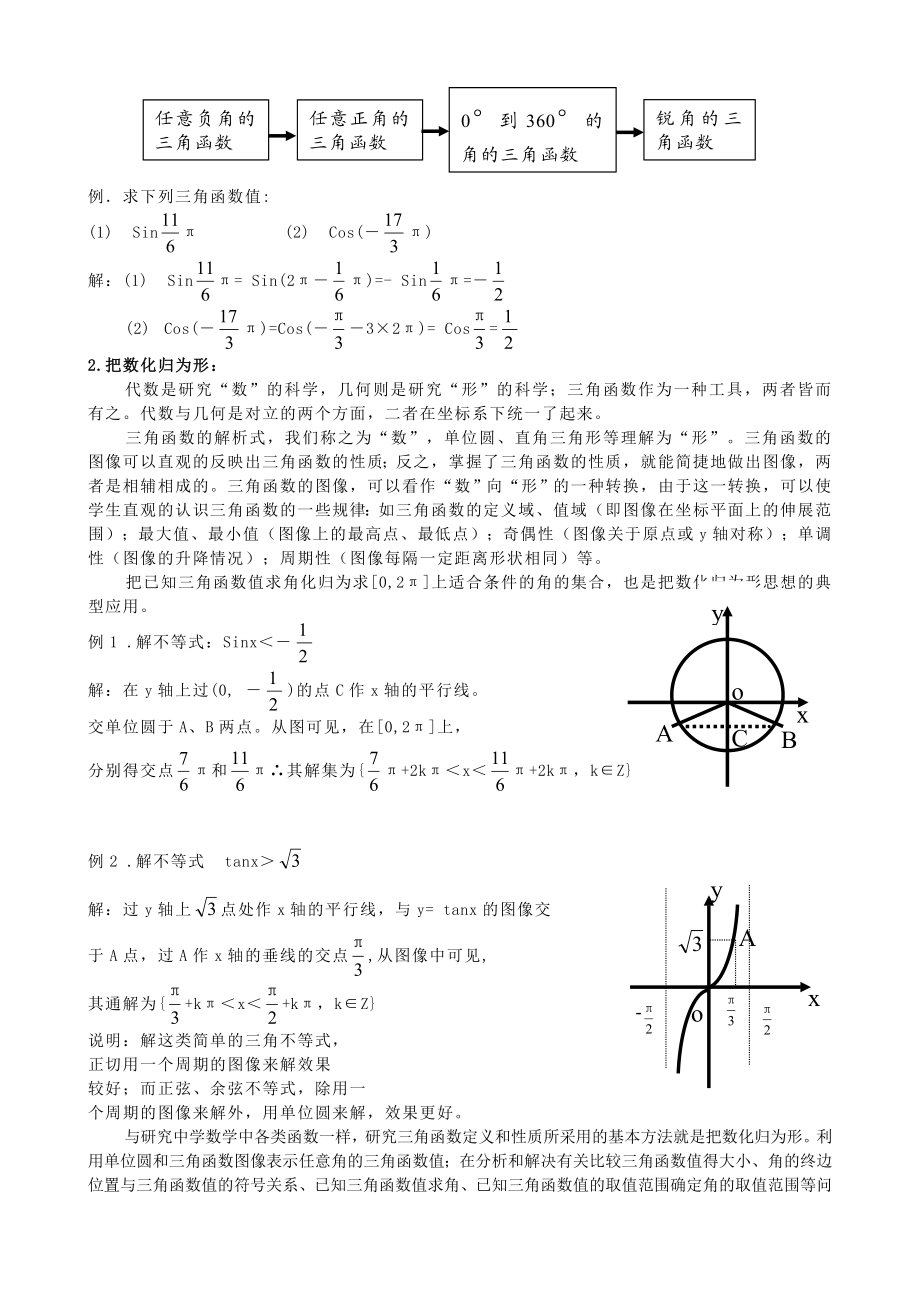 教学论文：浅谈新课标下化归方法在三角函数中的应用.doc_第2页