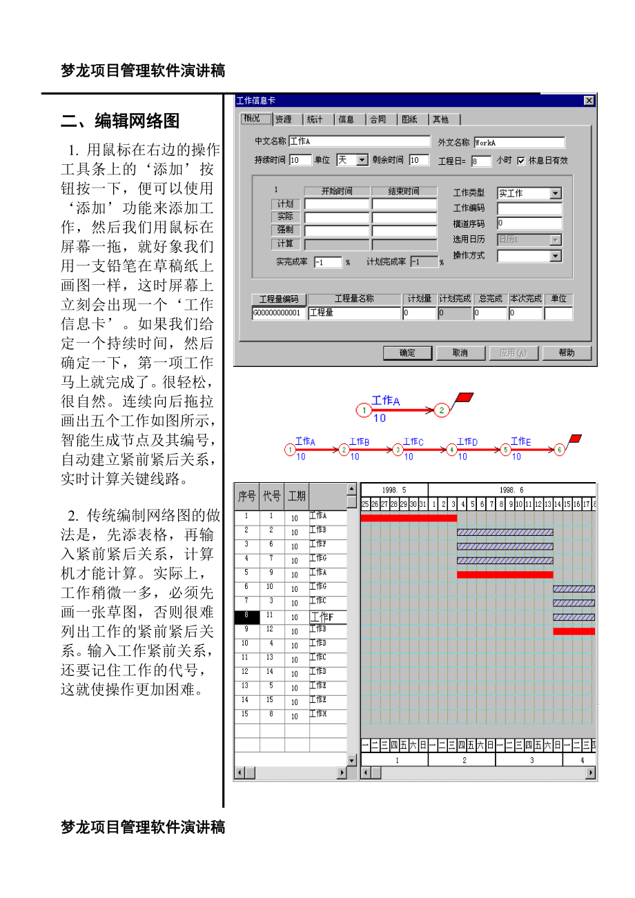 梦龙网络计划演示(软件操作)模板.doc_第2页
