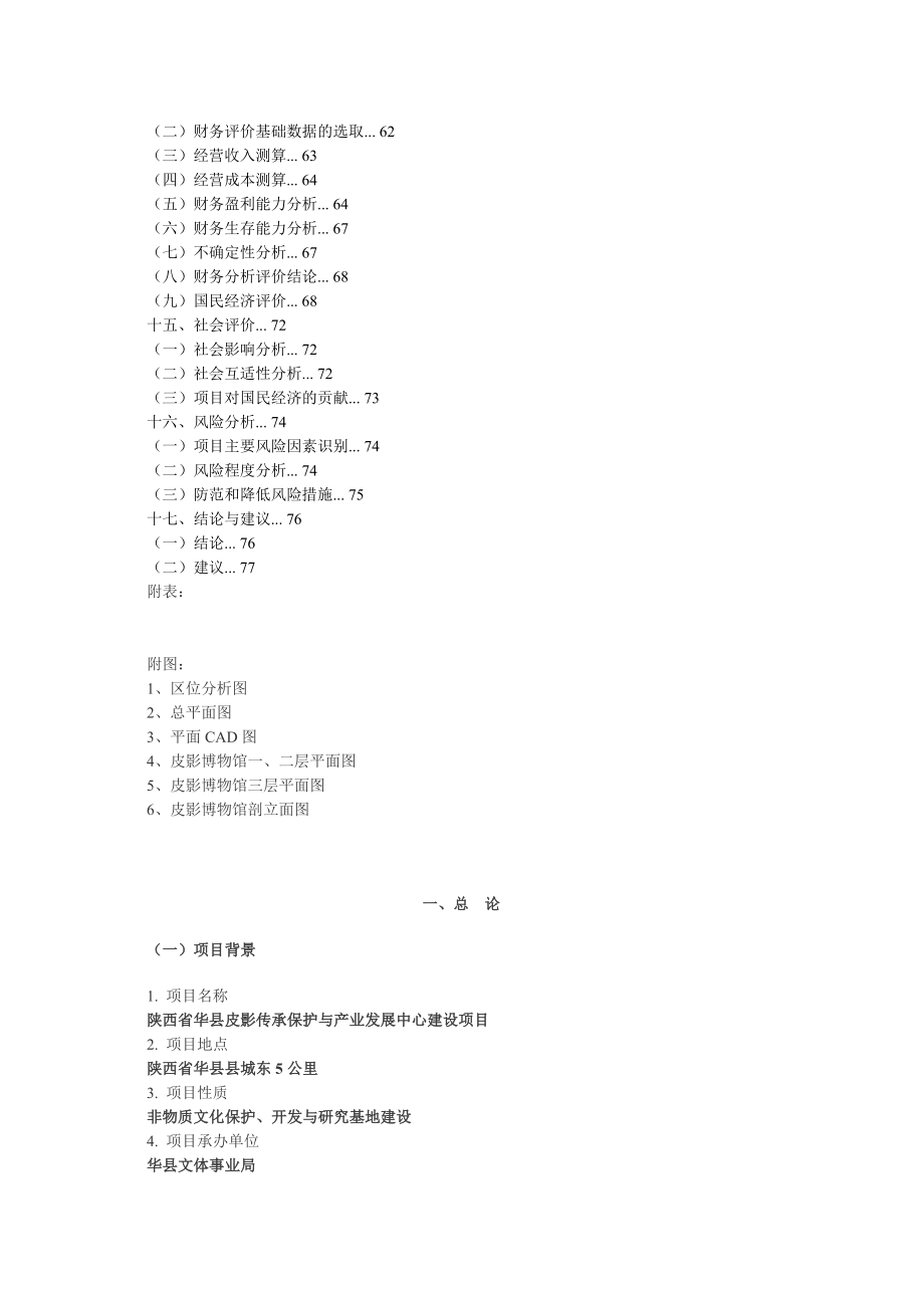 华县皮影传承保护与产业发展中心建设项目可行性研究报告.doc_第3页