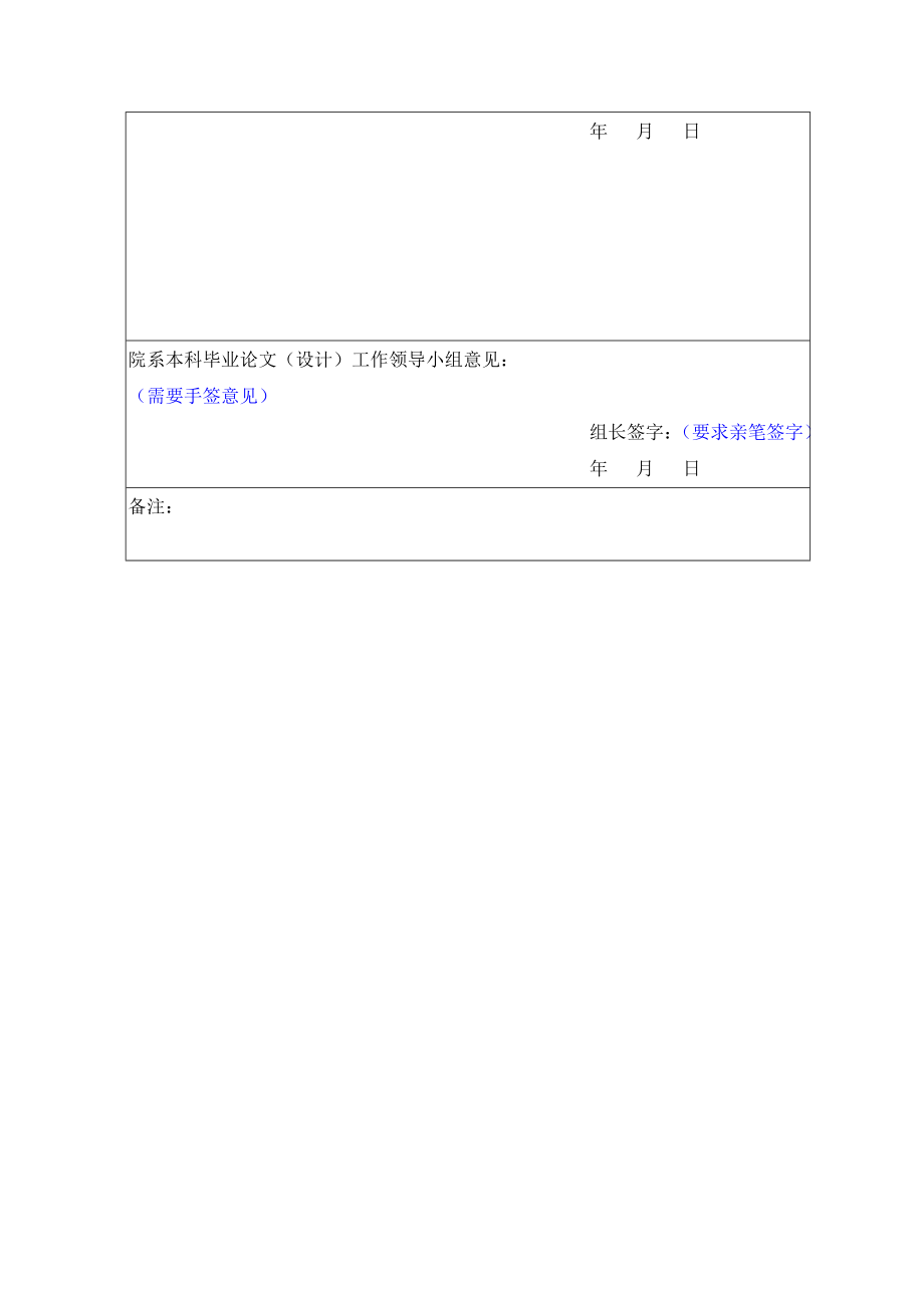 基于单片机的数字温度计设计的毕业答辩评分表.doc_第2页